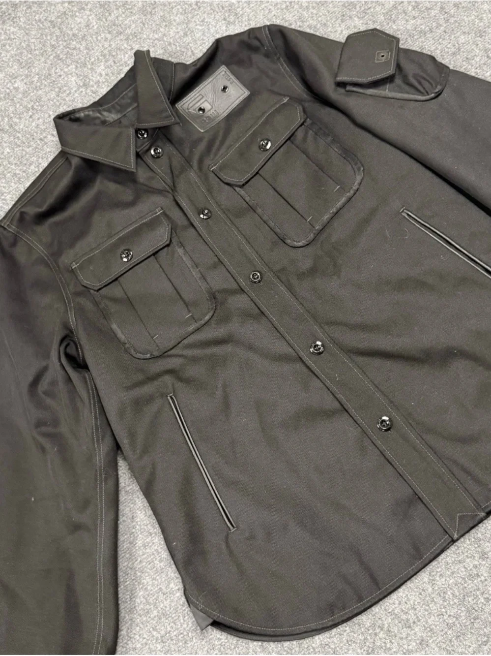 G-Star RAW RF Service Overshirt in Dk Black